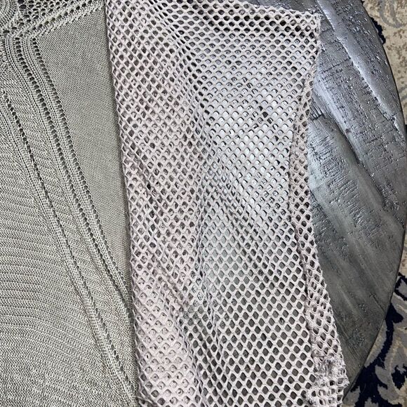 Daytrip long sleeve knit wrap around cardigan. Mid length tan color - Picture 2 of 6